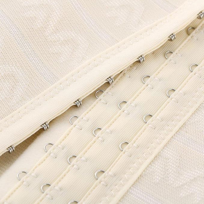 Blusiva Beige Waist Trainer Slim Belt – Tummy & Thigh Shaper for Women and Girls