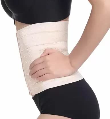 Blusiva Women’s 3-in-1 Combo (Beige) – Sheer Pantyhose, Waist Trainer Slim Belt & High Waist Tummy Control Shapewear Shorts